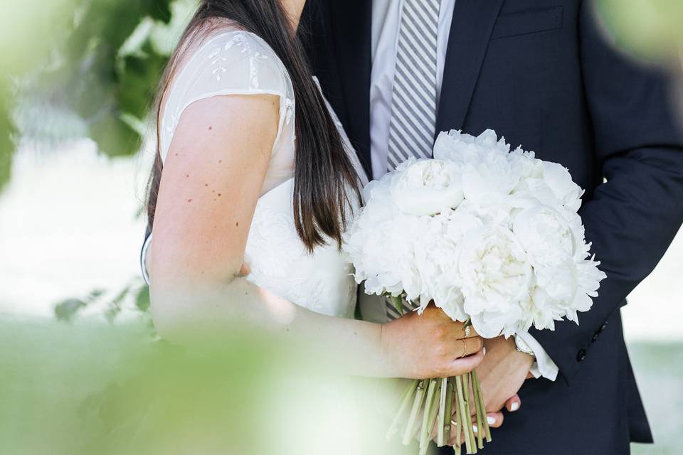 Bouquet de pivoine