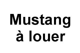 Mustang à louer