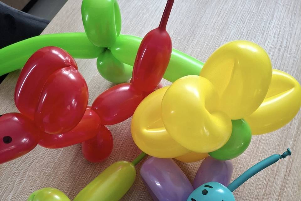 Sculpture sur ballon