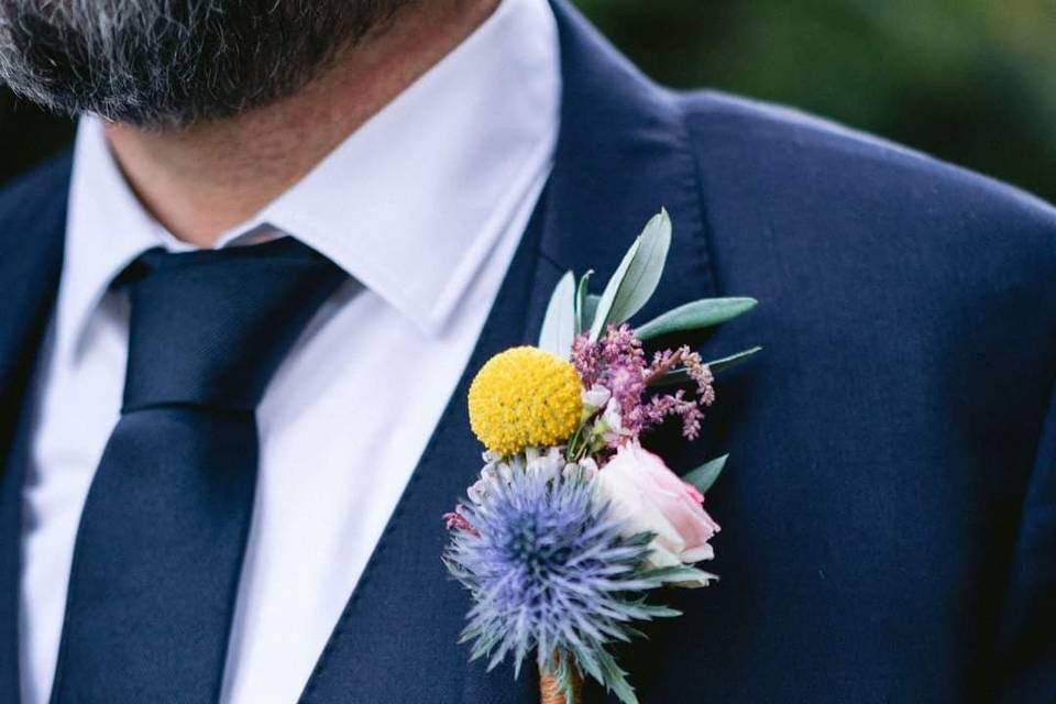 Boutonnière personnalisée