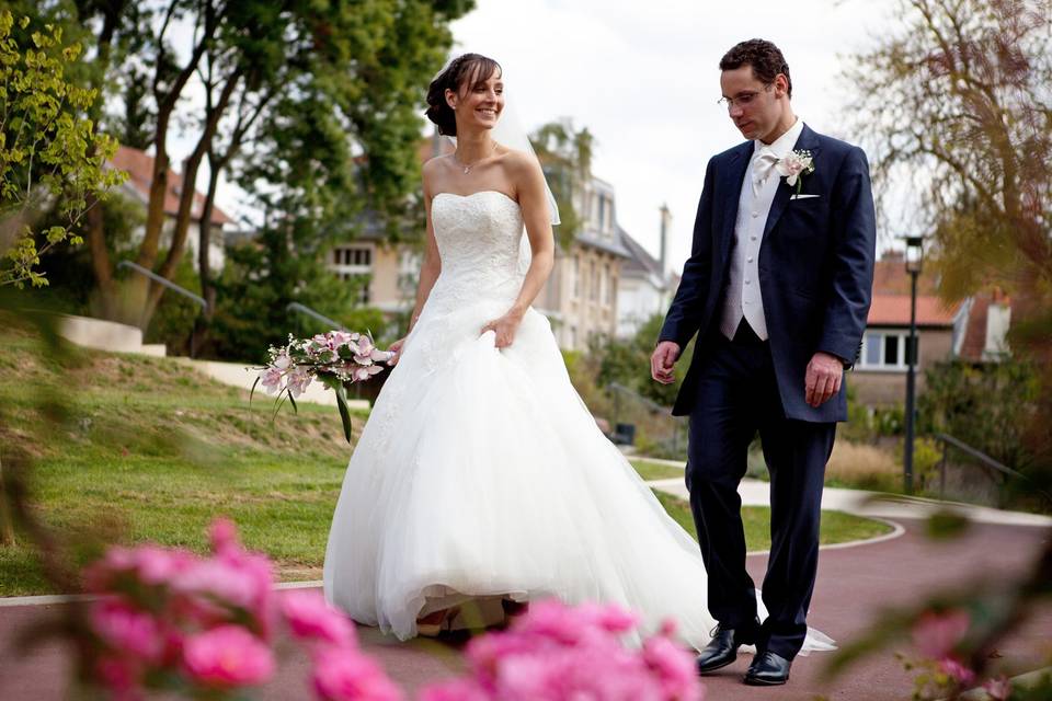 Portrait naturel de couple