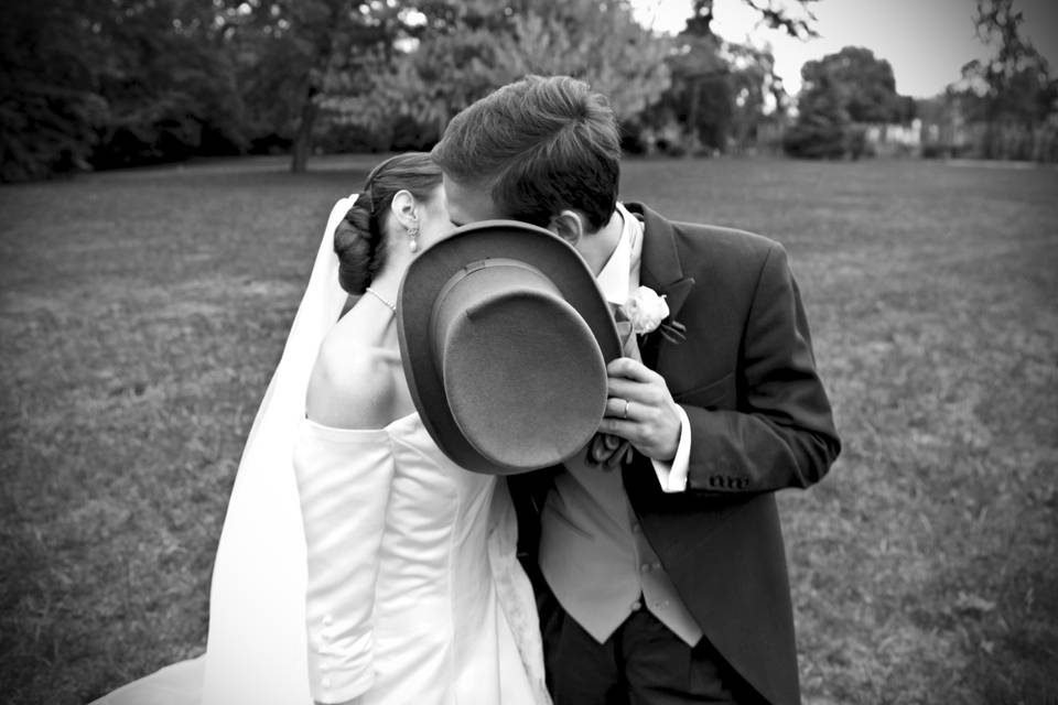 Portrait romantique de couple