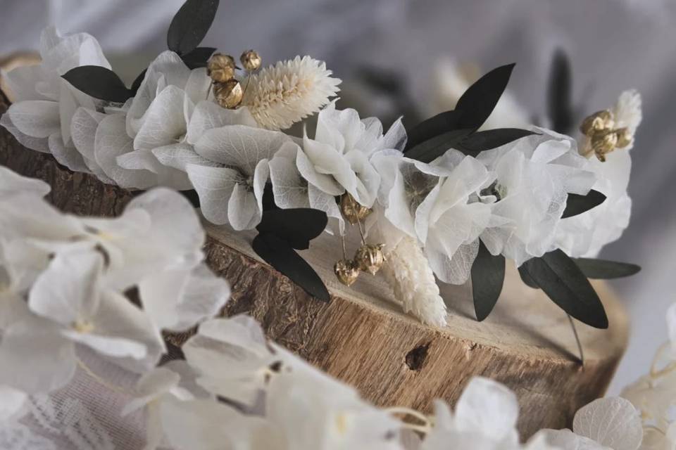 Couronne de fleurs