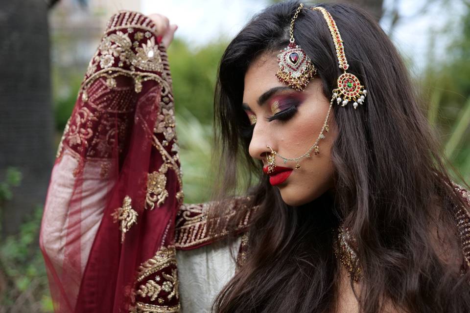 Robe de Mariée Indienne