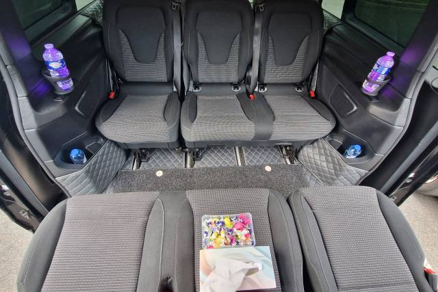 Intérieur du Mercedes Classe V