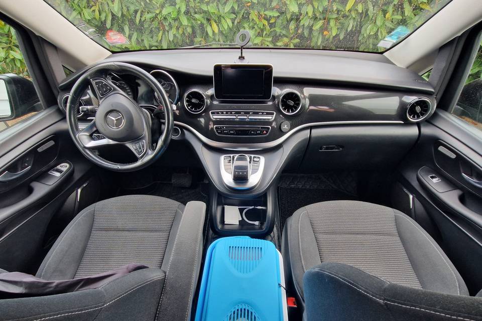 Intérieur du Mercedes Classe V