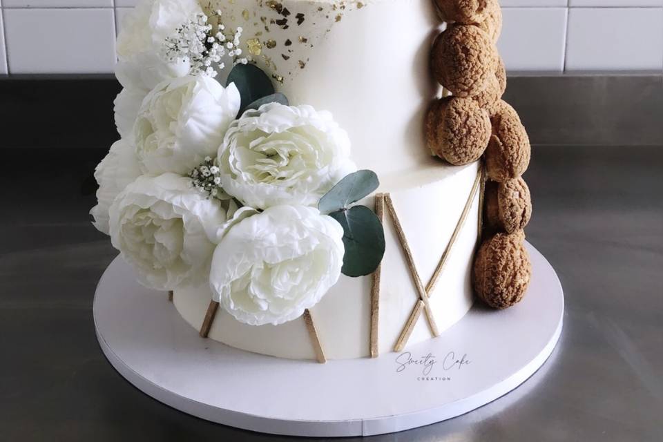 Wedding cake & choux