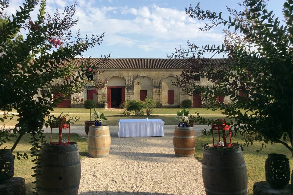 Entrée des salles