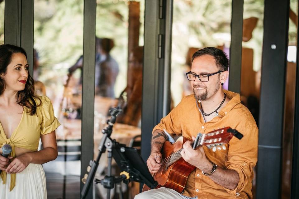 Notre guitariste Mathieu