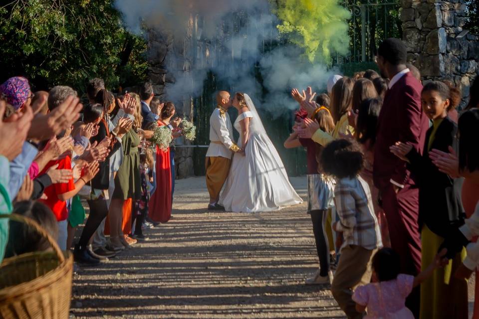 Mariage coloré !
