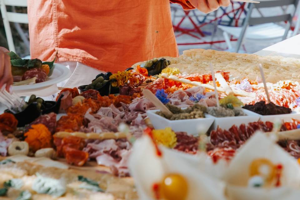 Planche de charcuterie