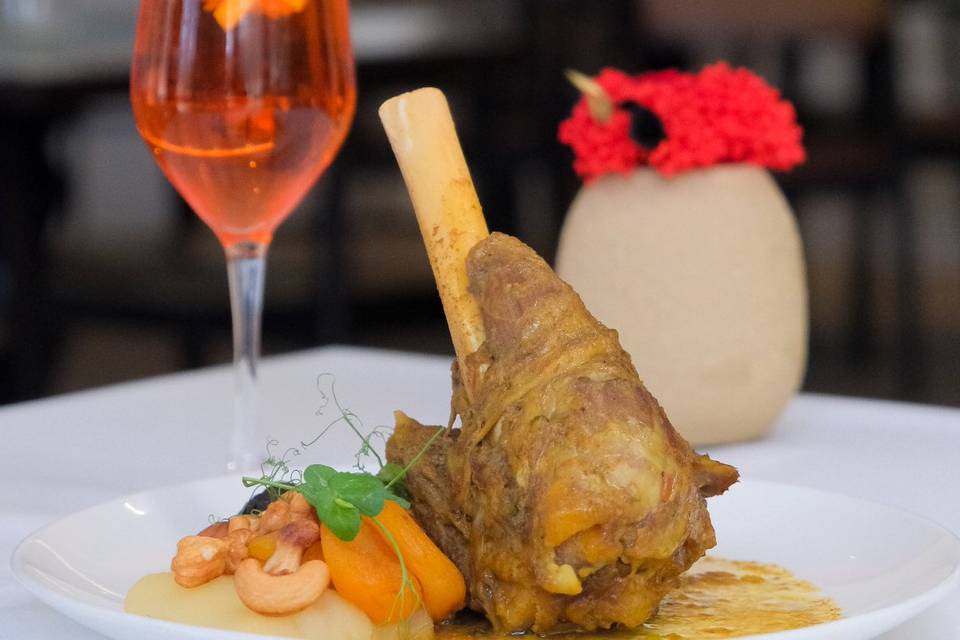 Plat: souris d'agneau