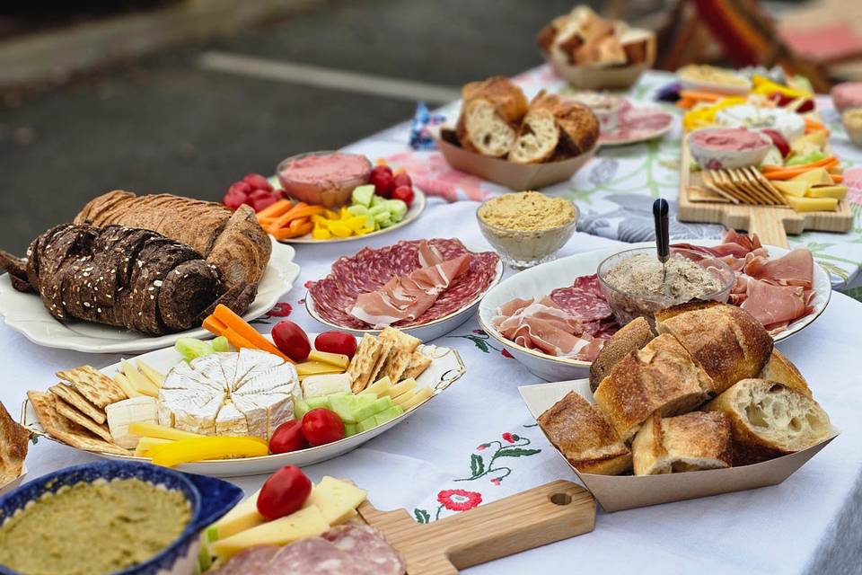 Buffet La Guinguette Nomade