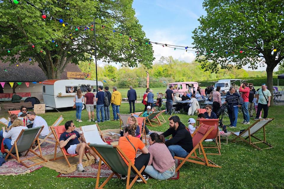 Guinguette nomade espace chill