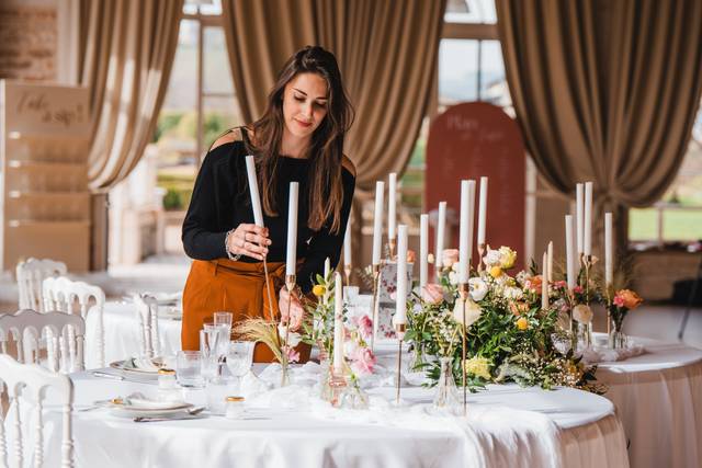 Wedding planner en action