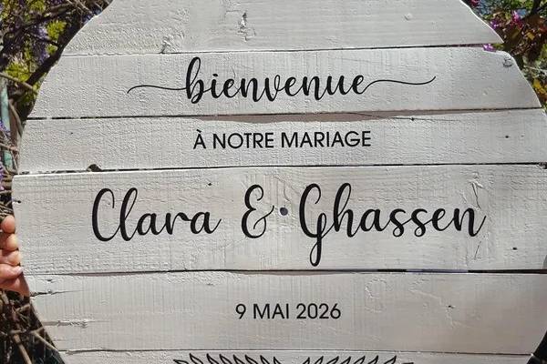 Avis client : panneau bienvenu