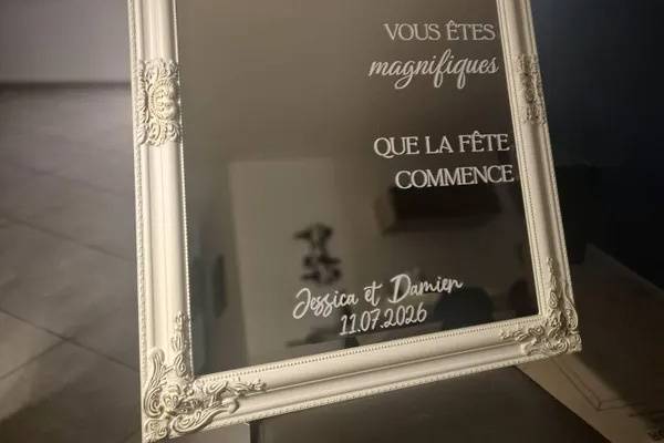 Avis client : panneau bienvenu