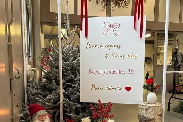 Avis client : panneau bienvenu
