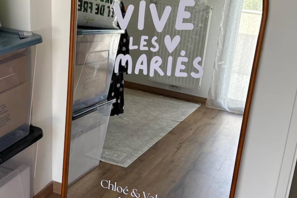 Avis client : panneau bienvenu