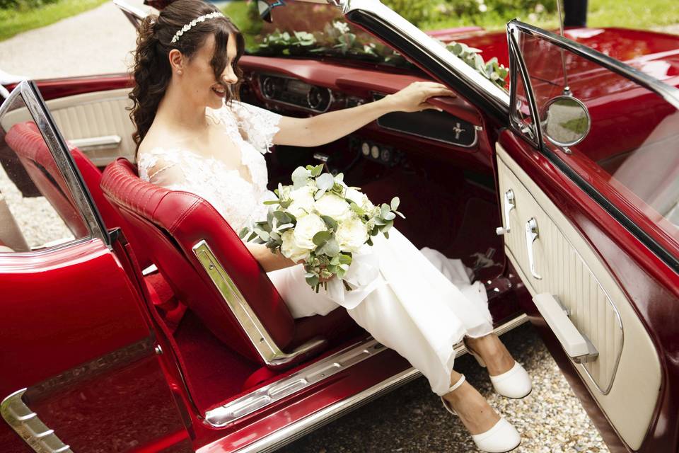 Voiture de mariage