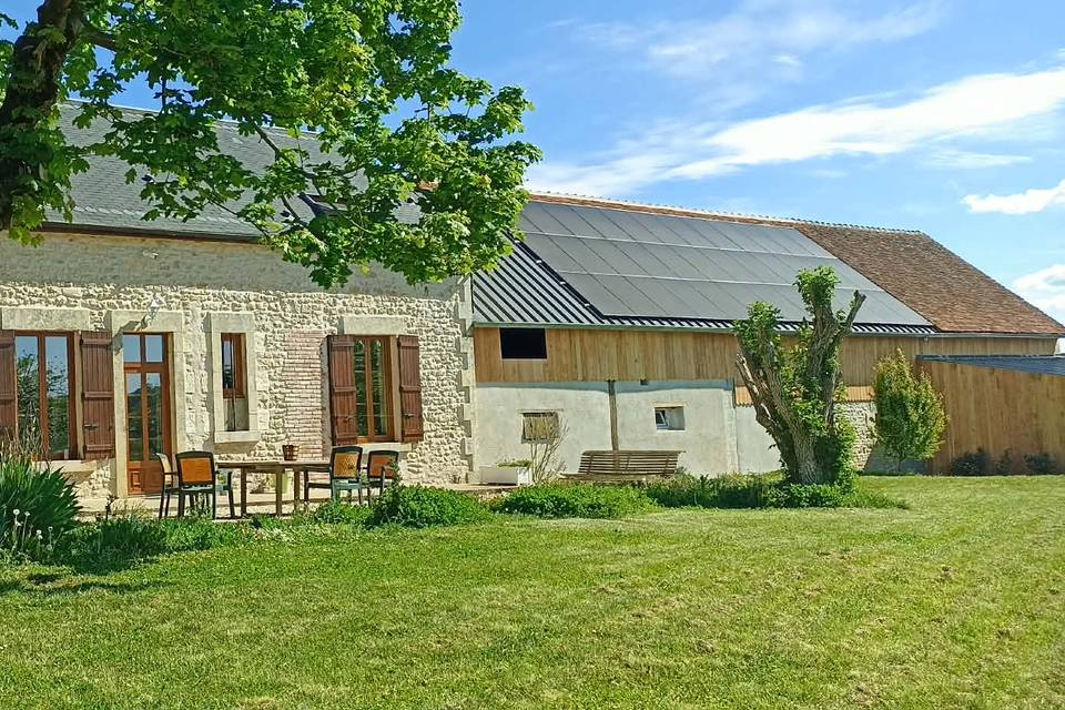 Gîte et jardin
