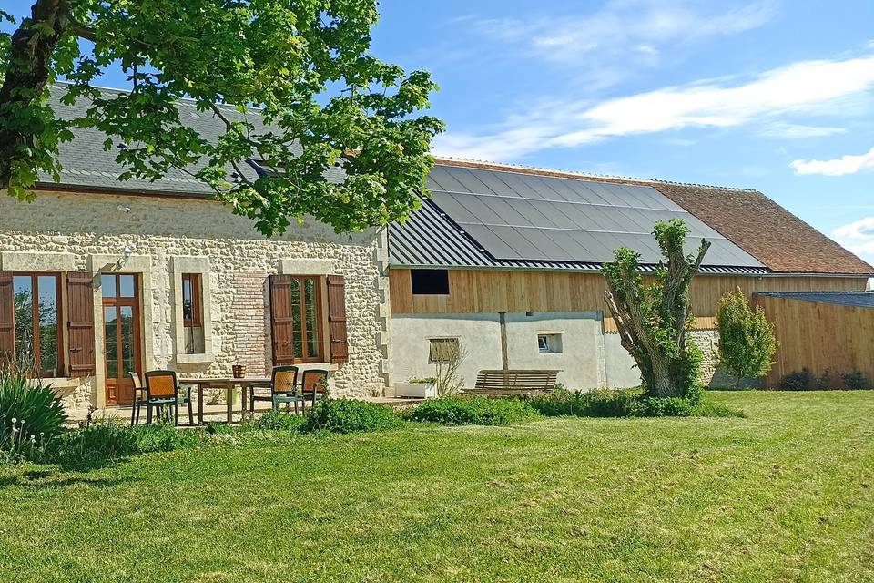Gîte et jardin