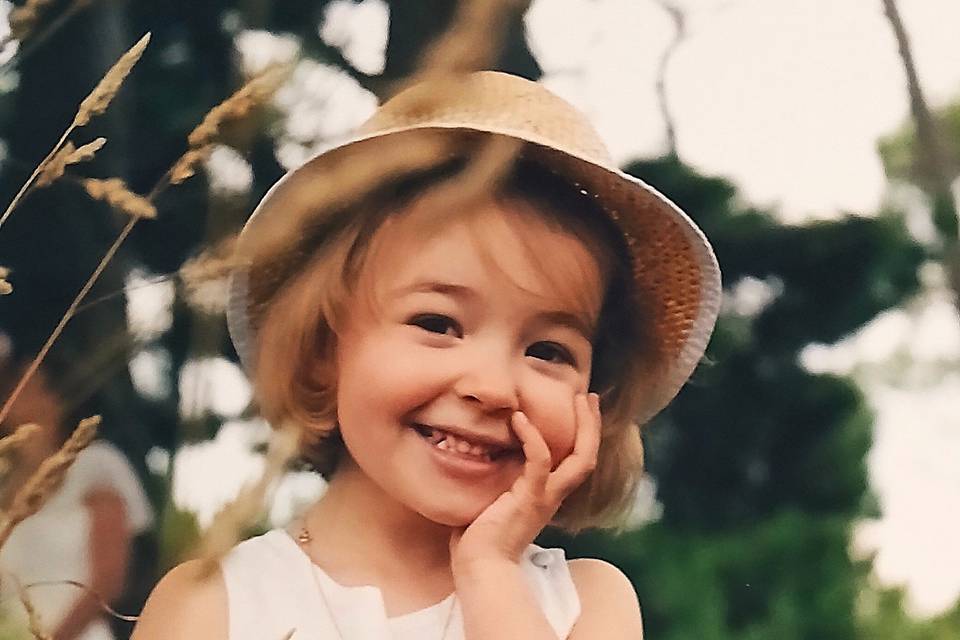Petite fille d'honneur