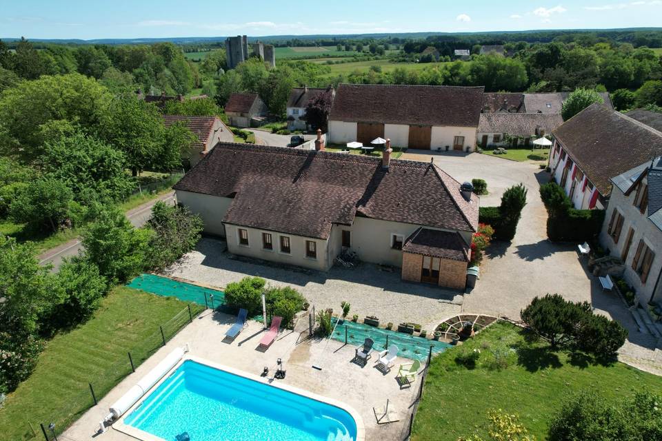 Vue aérienne