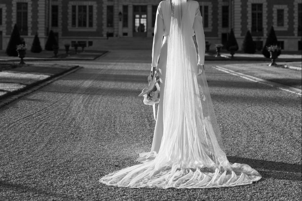 Robe de princesse, cadre majes