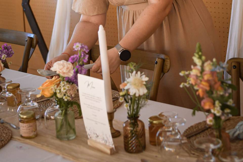Mise en place de Décoration