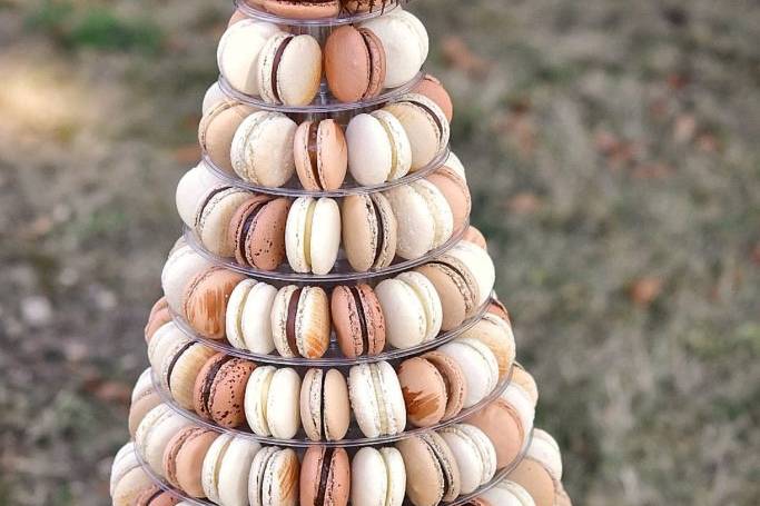 Macarons 3 chocolats