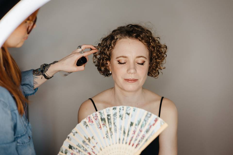 Préparatifs mariée