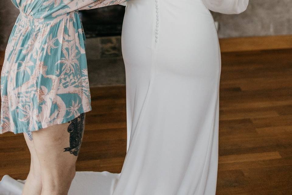 Préparatifs mariée
