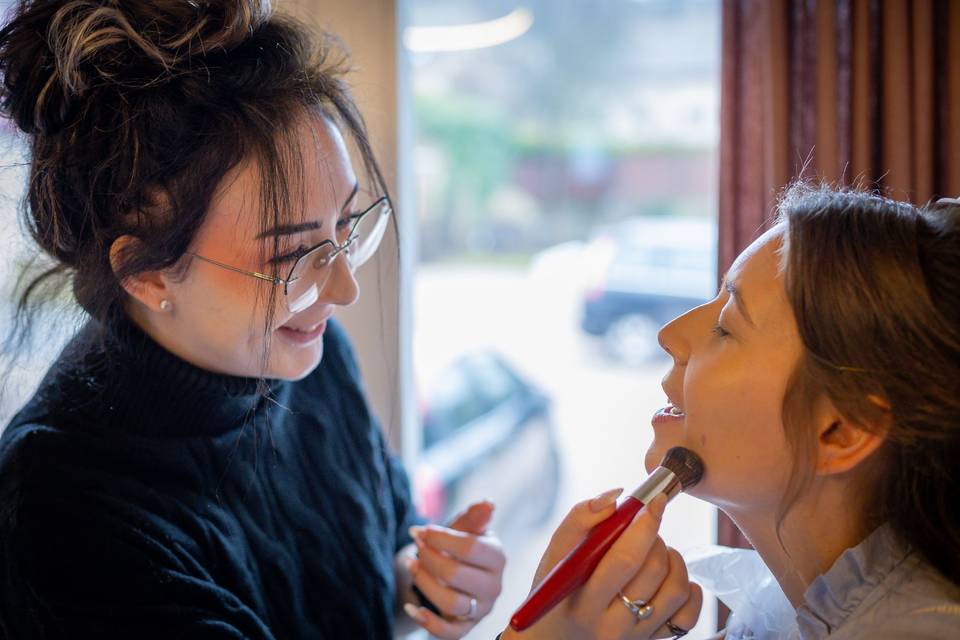 Mise en beauté