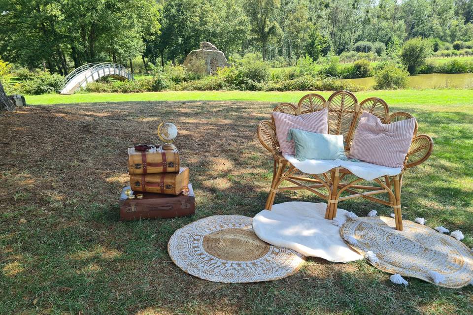 Décoration cérémonie laïque