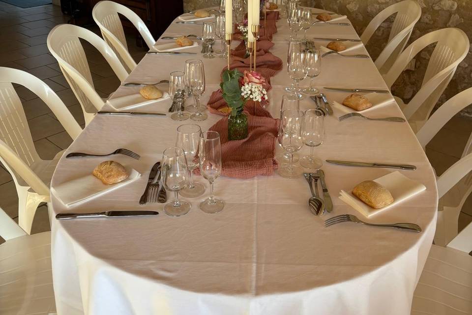 Table de 8 personnes