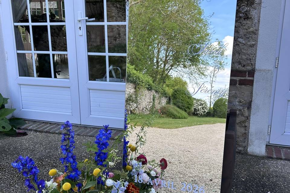 Panneau de bienvenue