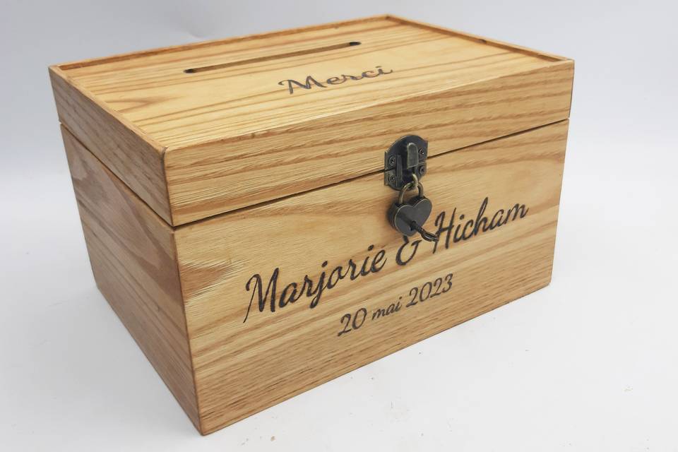Urne cadeaux personnaliséeé