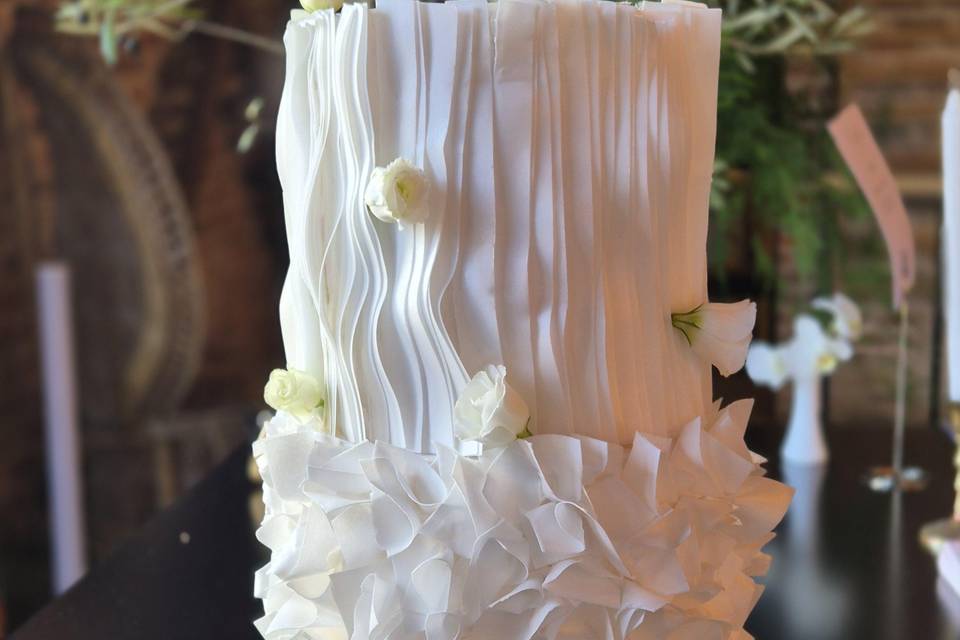 Wedding cake wafer paper