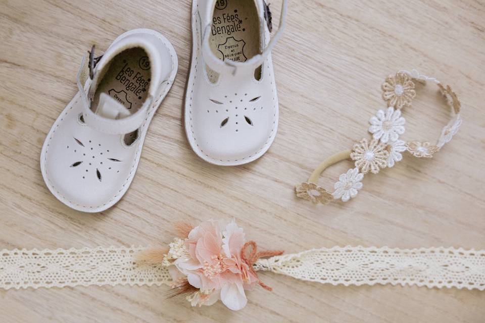Préparatifs de la mariée