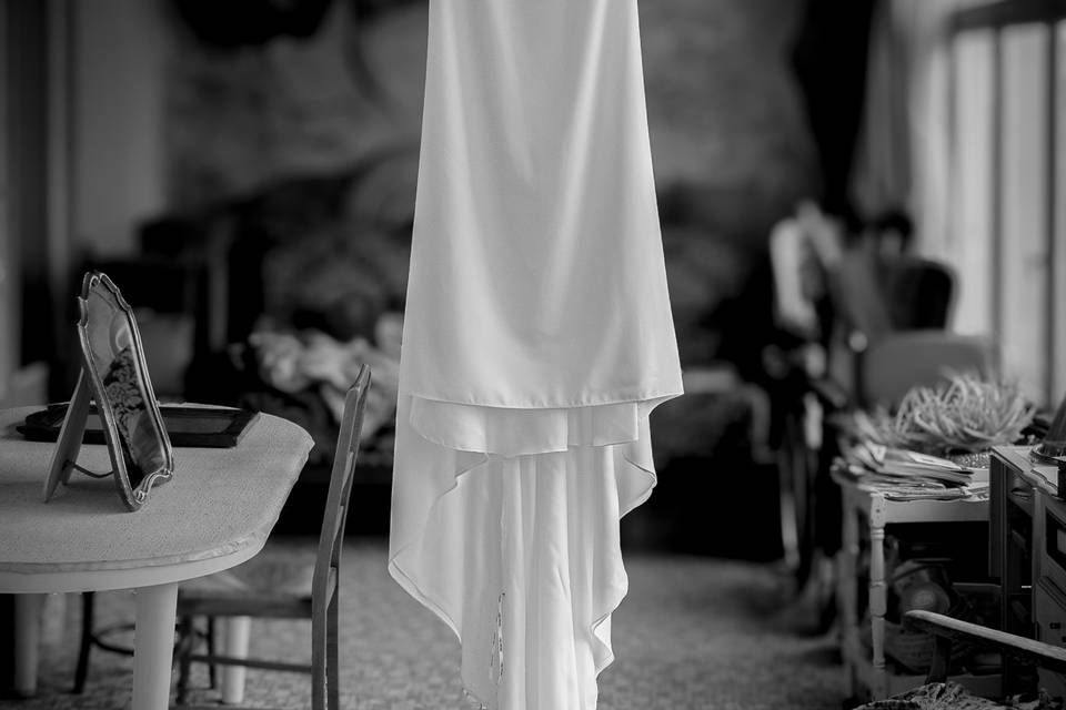 Préparatifs de la mariée
