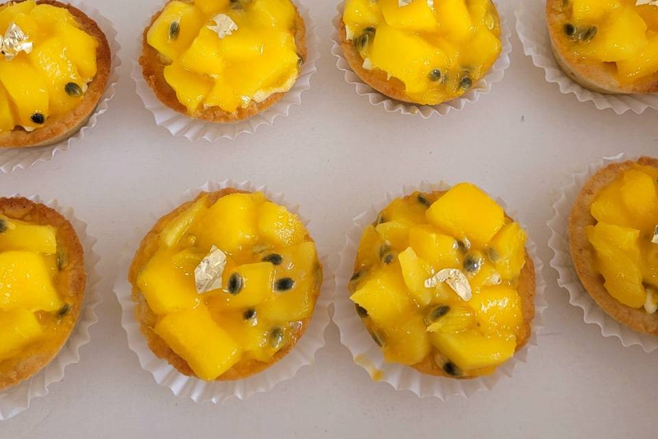 Mini tartelettes mangue passio