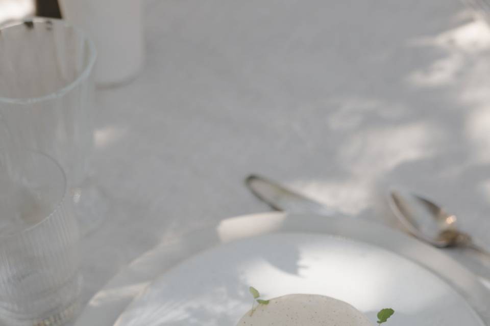 Dessert à l'assiette