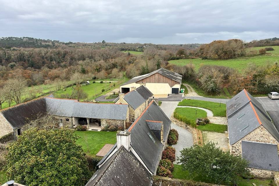 Vue côté ferme