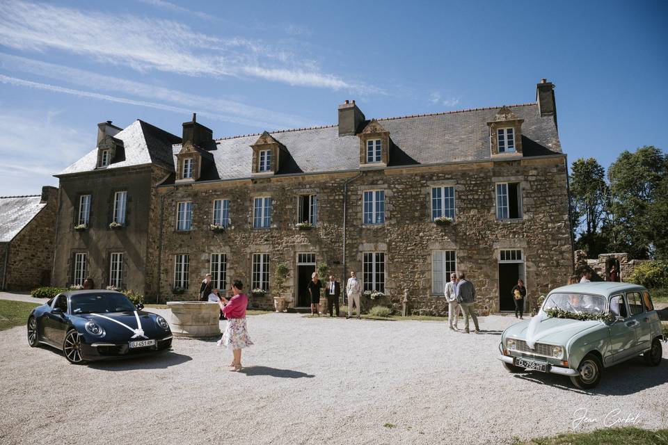 Terrasse du manoir