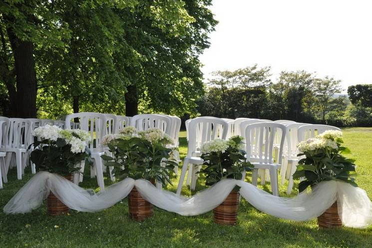 Votre mariage dans le jardin