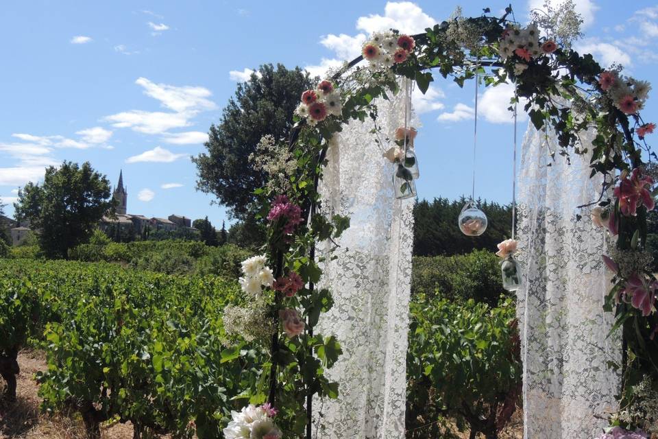 Arche dans les vignes du Garn