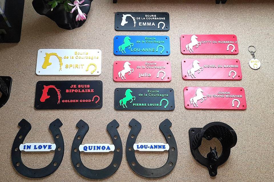 Plaques personnalisées