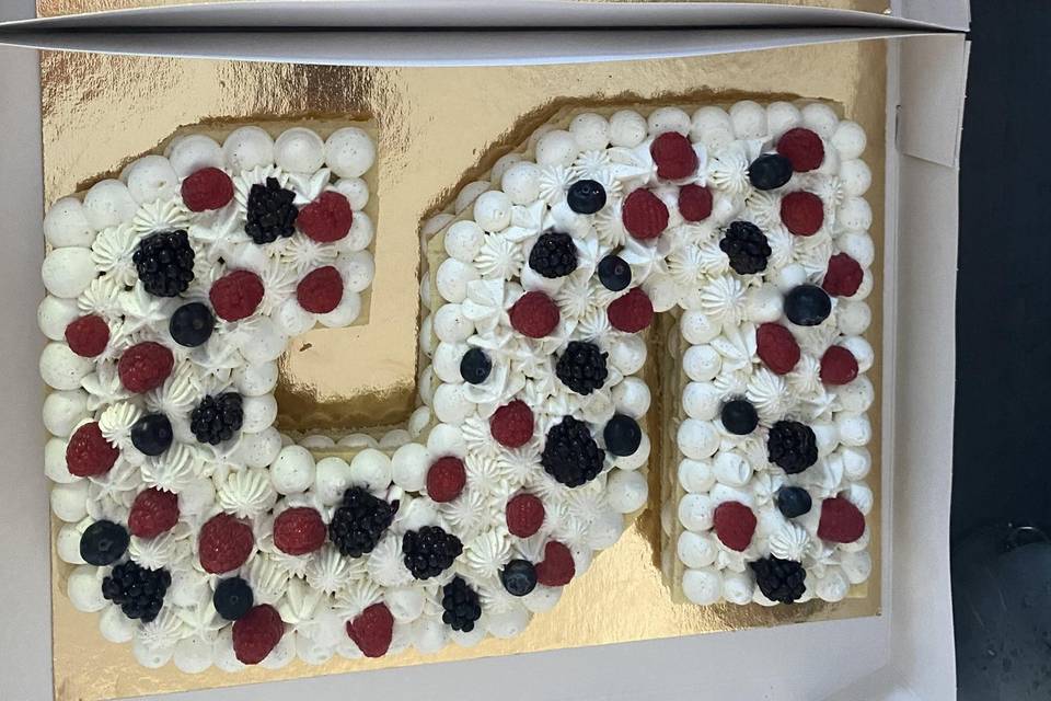 Number cake