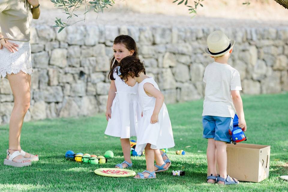 Les enfants aussi profitent